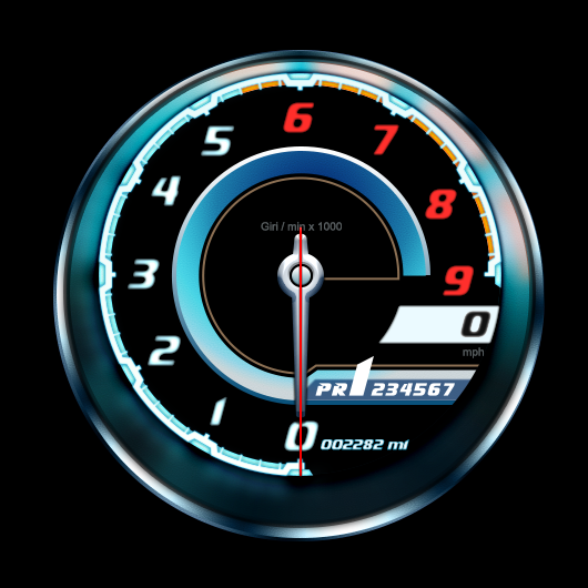 Lamborghini Tachometer Freebie Lamborghini Tachometer Freebie